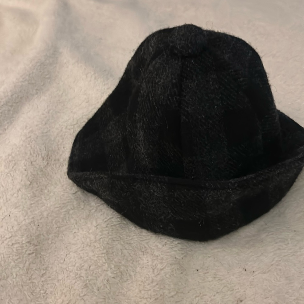 Wool fleece lined hat